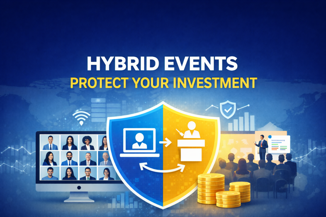 Global hybrid event planning strategy
